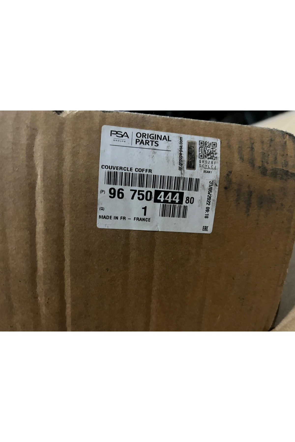 CITROEN C-ELYSEE BAGAJ KAPAĞI 9875044480