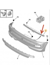 Peugeot 206 + Plus Arka Tampon Bağlantı Braketi 7416.P7 