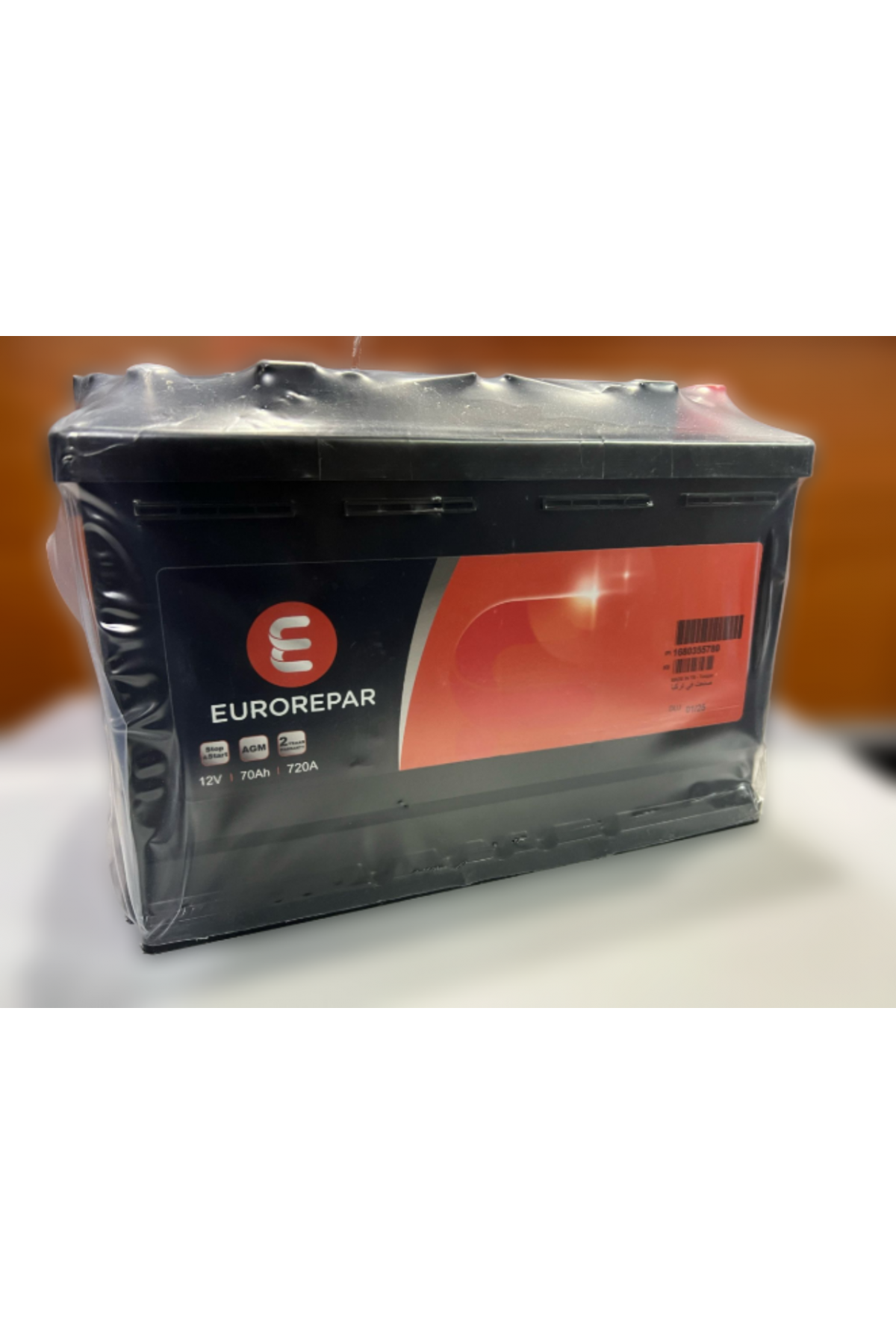 Akü Start-stop AGM 12V-72 AH -EUROREPAR- Akü Start-stop AGM 12V-72 AH -EUROREPAR-